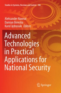 Enlarge image Cover: Advanced Technologies in Practical Applications for National Security - Springer