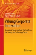 Cover: Valuing Corporate Innovation - Springer