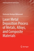 Cover: Laser Metal Deposition Process of Metals, Alloys, and Composite Materials - Springer