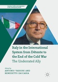 Cover: Italy in the International System from D&eacute;tente to the End of the Cold War - Palgrave Macmillan