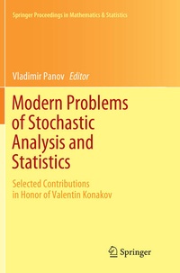 Enlarge image Cover: Modern Problems of Stochastic Analysis and Statistics - Springer