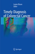 Cover: Timely Diagnosis of Colorectal Cancer - Springer