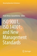 Cover: ISO 9001, ISO 14001, and New Management Standards - Springer