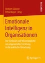 Cover: Emotionale Intelligenz in Organisationen - Springer VS