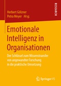 Cover: Emotionale Intelligenz in Organisationen - Springer VS