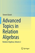 Cover: Advanced Topics in Relation Algebras - Springer
