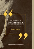 Cover: The Linguistics of Spoken Communication in Early Modern English Writing - Palgrave Macmillan