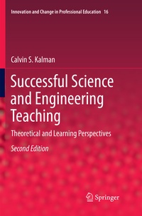 Enlarge image Cover: Successful Science and Engineering Teaching - Springer