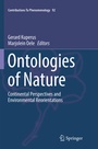 Cover: Ontologies of Nature - Springer