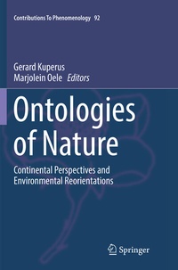Enlarge image Cover: Ontologies of Nature - Springer