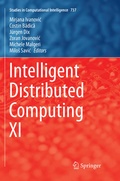Cover: Intelligent Distributed Computing XI - Springer