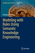 Cover: Modeling with Rules Using Semantic Knowledge Engineering - Springer