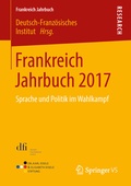 Cover: Frankreich Jahrbuch 2017 - Springer VS