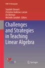 Cover: Challenges and Strategies in Teaching Linear Algebra - Springer