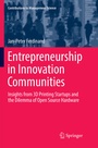 Cover: Entrepreneurship in Innovation Communities - Springer