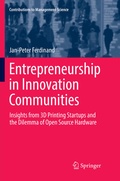Cover: Entrepreneurship in Innovation Communities - Springer