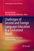 Cover: Challenges of Second and Foreign Language Education in a Globalized World - Springer