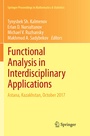 Cover: Functional Analysis in Interdisciplinary Applications - Springer