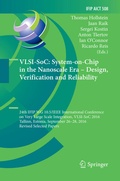 Cover: VLSI-SoC: System-on-Chip in the Nanoscale Era - Design, Verification and Reliability - Springer