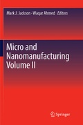 Cover: Micro and Nanomanufacturing Volume II - Springer