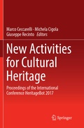 Cover: New Activities For Cultural Heritage - Springer