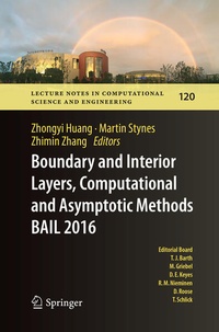 Enlarge image Cover: Boundary and Interior Layers, Computational and Asymptotic Methods BAIL 2016 - Springer
