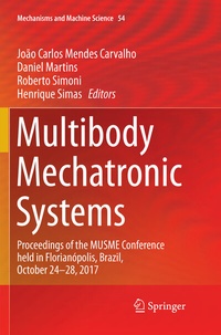 Enlarge image Cover: Multibody Mechatronic Systems - Springer
