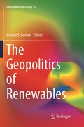 Cover: The Geopolitics of Renewables - Springer