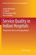 Cover: Service Quality in Indian Hospitals - Springer
