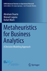 Enlarge image Cover: Metaheuristics for Business Analytics - Springer
