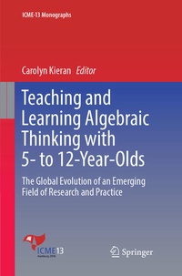 Enlarge image Cover: Teaching and Learning Algebraic Thinking with 5- to 12-Year-Olds - Springer