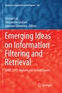 Cover: Emerging Ideas on Information Filtering and Retrieval - Springer