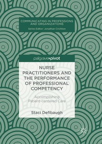 Enlarge image Cover: Nurse Practitioners and the Performance of Professional Competency - Palgrave Macmillan