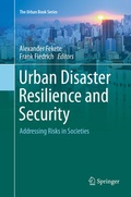 Cover: Urban Disaster Resilience and Security - Springer