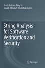 Cover: String Analysis for Software Verification and Security - Springer