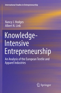 Enlarge image Cover: Knowledge-Intensive Entrepreneurship - Springer