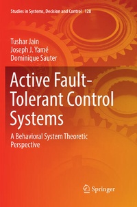 Enlarge image Cover: Active Fault-Tolerant Control Systems - Springer
