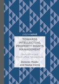 Cover: Towards Intellectual Property Rights Management - Palgrave Macmillan