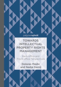 Enlarge image Cover: Towards Intellectual Property Rights Management - Palgrave Macmillan