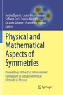 Cover: Physical and Mathematical Aspects of Symmetries - Springer