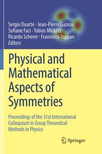 Enlarge image Cover: Physical and Mathematical Aspects of Symmetries - Springer