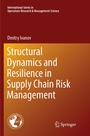 Cover: Structural Dynamics and Resilience in Supply Chain Risk Management - Springer