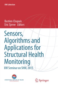 Enlarge image Cover: Sensors, Algorithms and Applications for Structural Health Monitoring - Springer