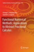Cover: Functional Numerical Methods: Applications to Abstract Fractional Calculus - Springer
