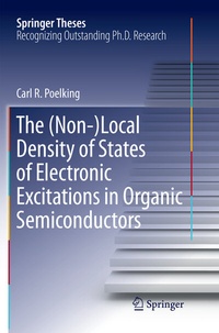 Abbildung von: The (Non-)Local Density of States of Electronic Excitations in Organic Semiconductors - Springer
