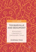 Cover: Tocqueville and Beaumont - Palgrave Macmillan