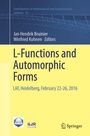 Cover: L-Functions and Automorphic Forms - Springer