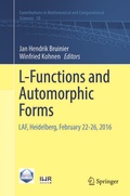 Cover: L-Functions and Automorphic Forms - Springer