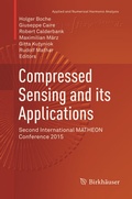 Cover: Compressed Sensing and its Applications - Birkh&auml;user