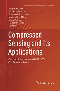 Abbildung von: Compressed Sensing and its Applications - Birkhäuser